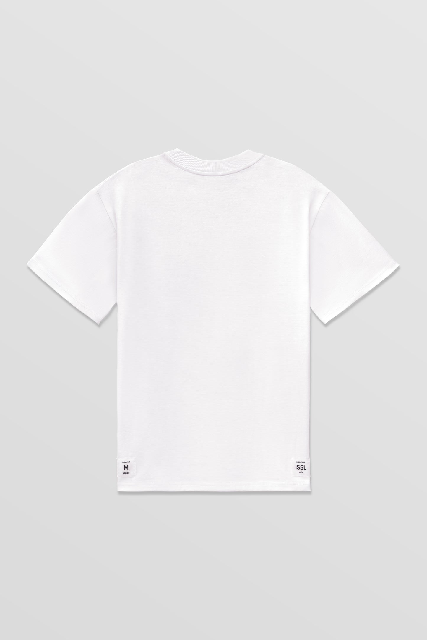 Футболка кИЇв біла з синім лого