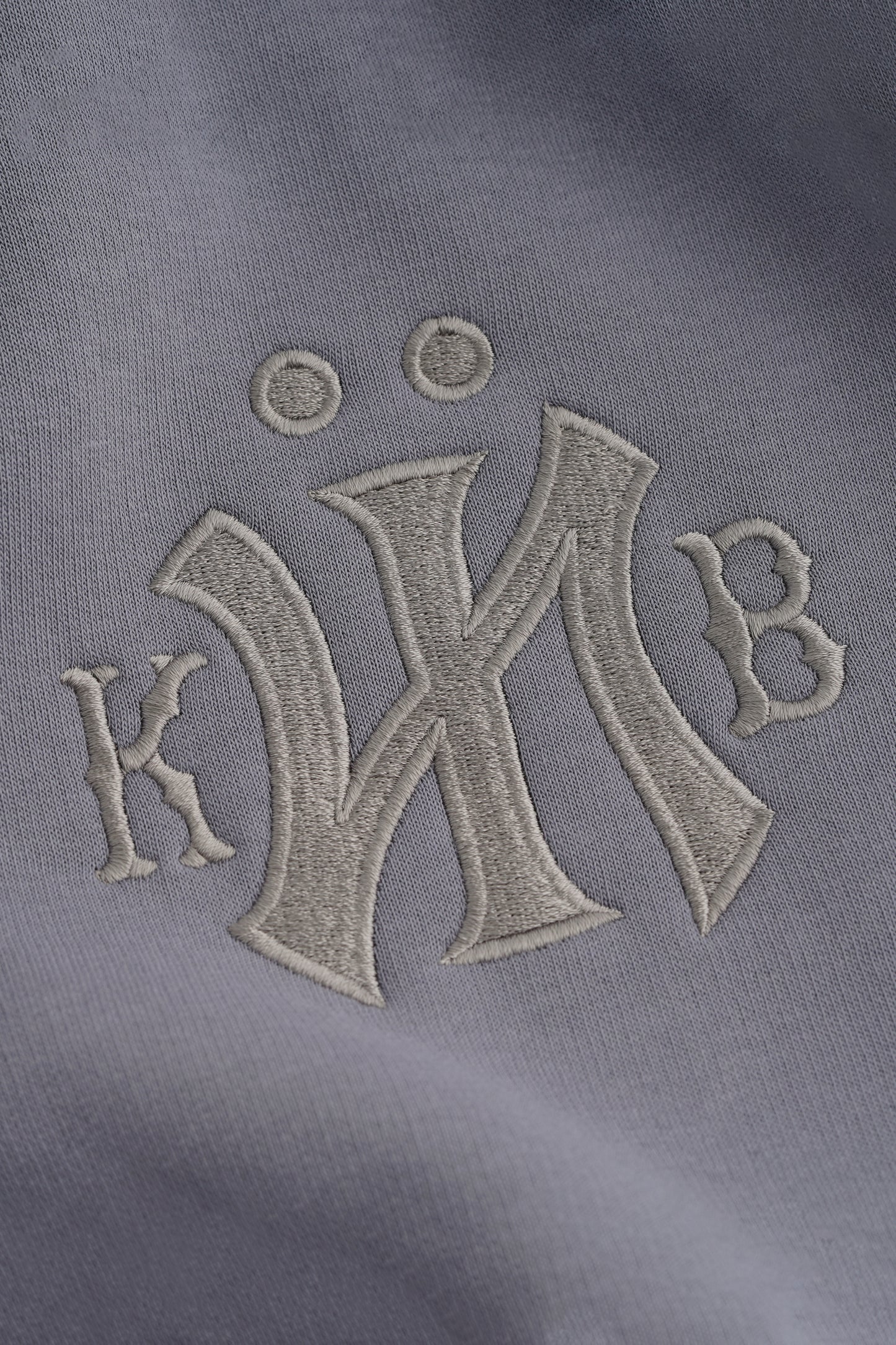 KYIV Brushed Fleece Hoodie Gray Tonal