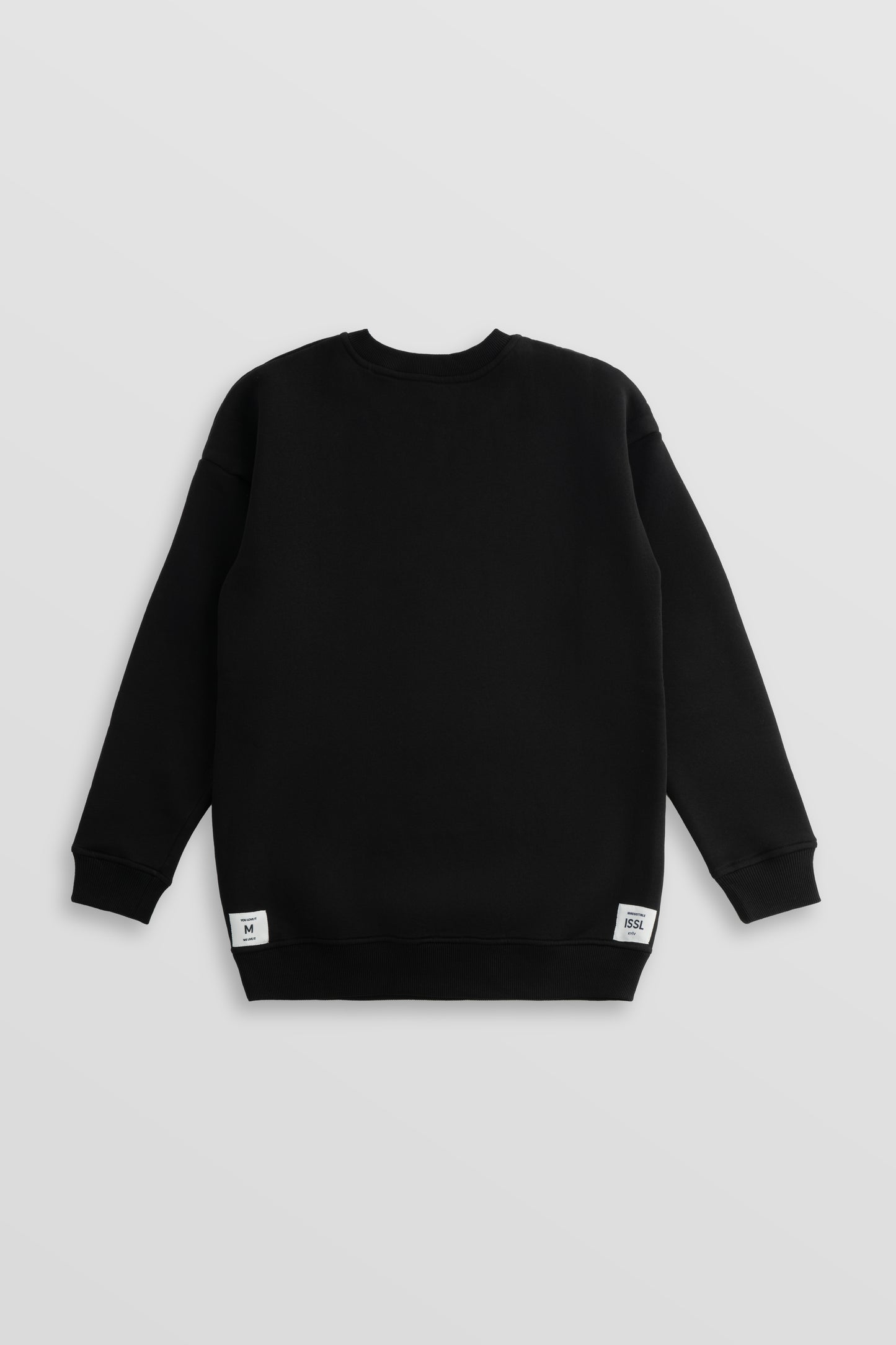 Світшот кИЇв теплий чорний