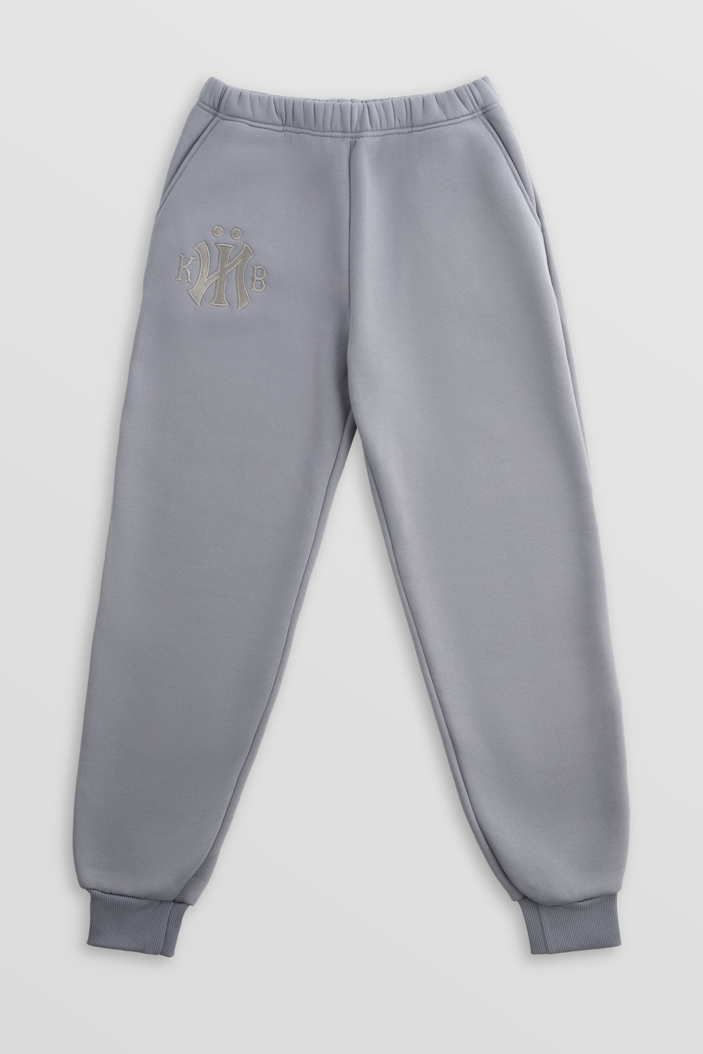 KYIV Brushed Fleece Pants Gray