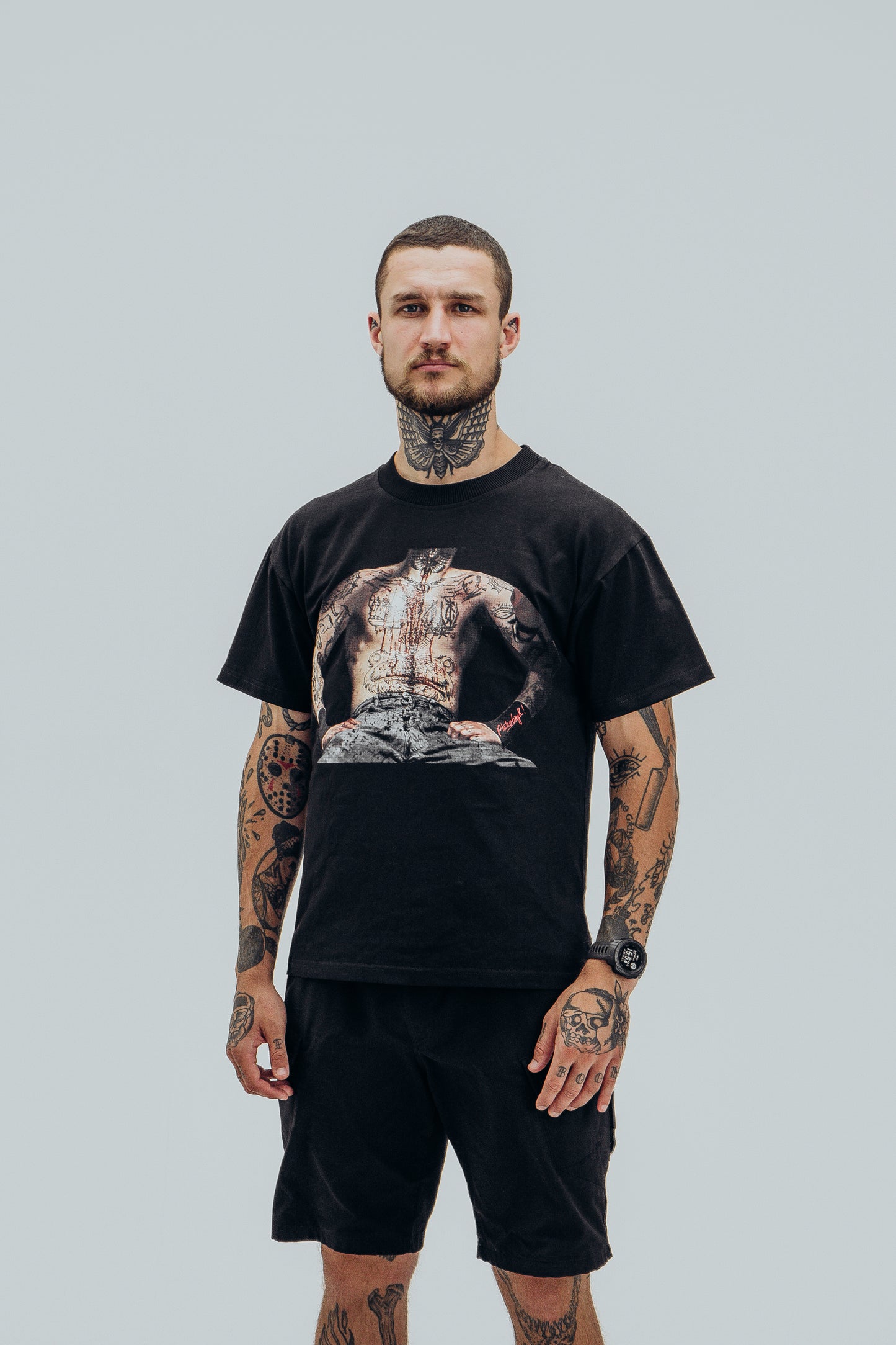 OLIIYNYK Bloody Body Ink Signed T-Shirt Black