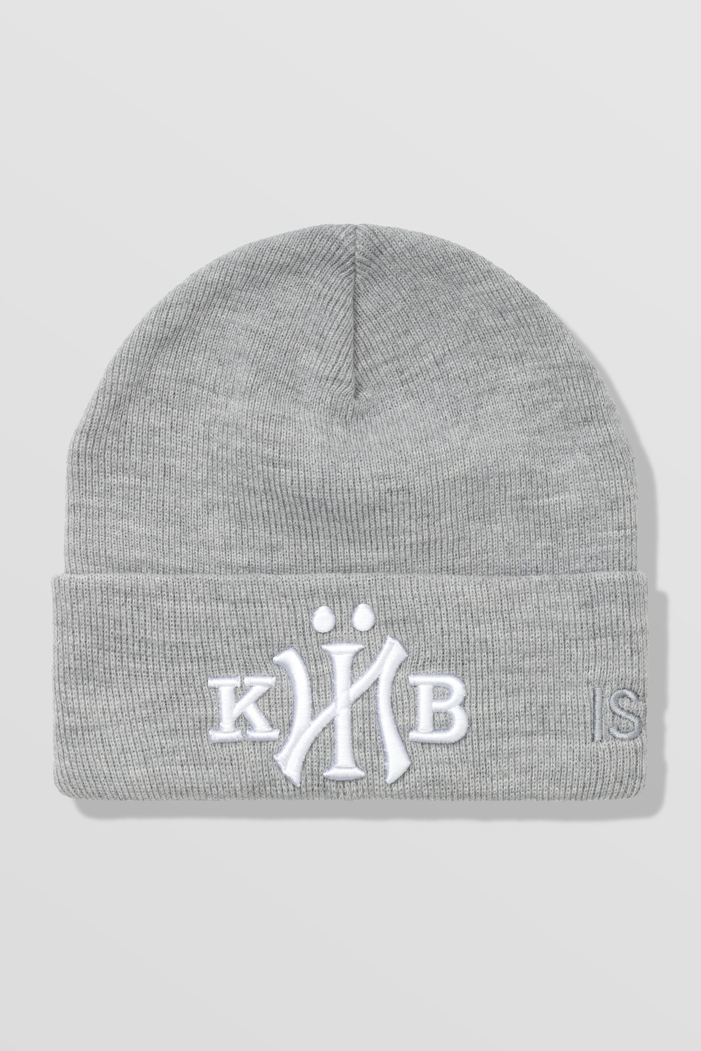 KYIV Beanie Hat Gray White