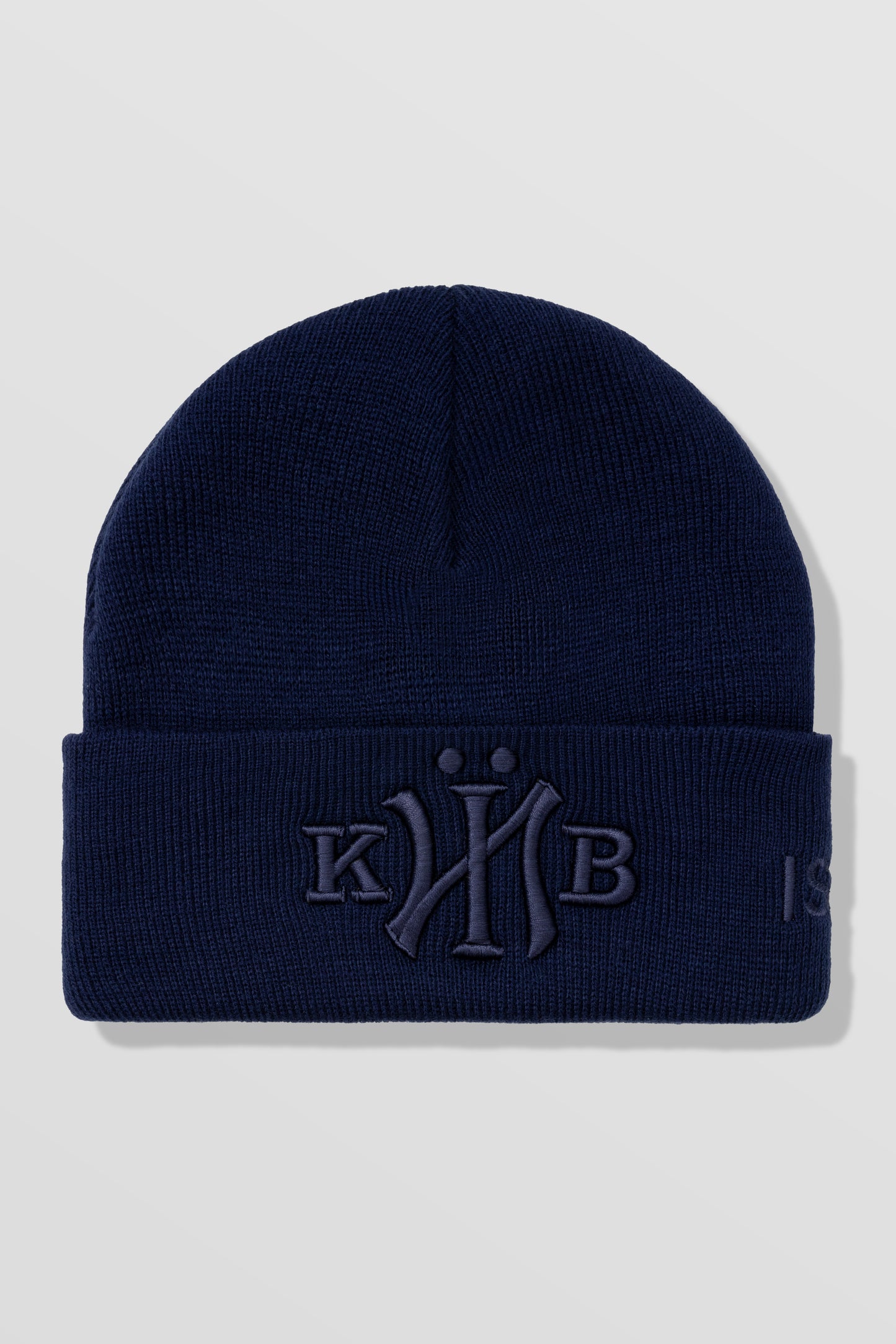 Шапка кИЇв класична синя з синім лого