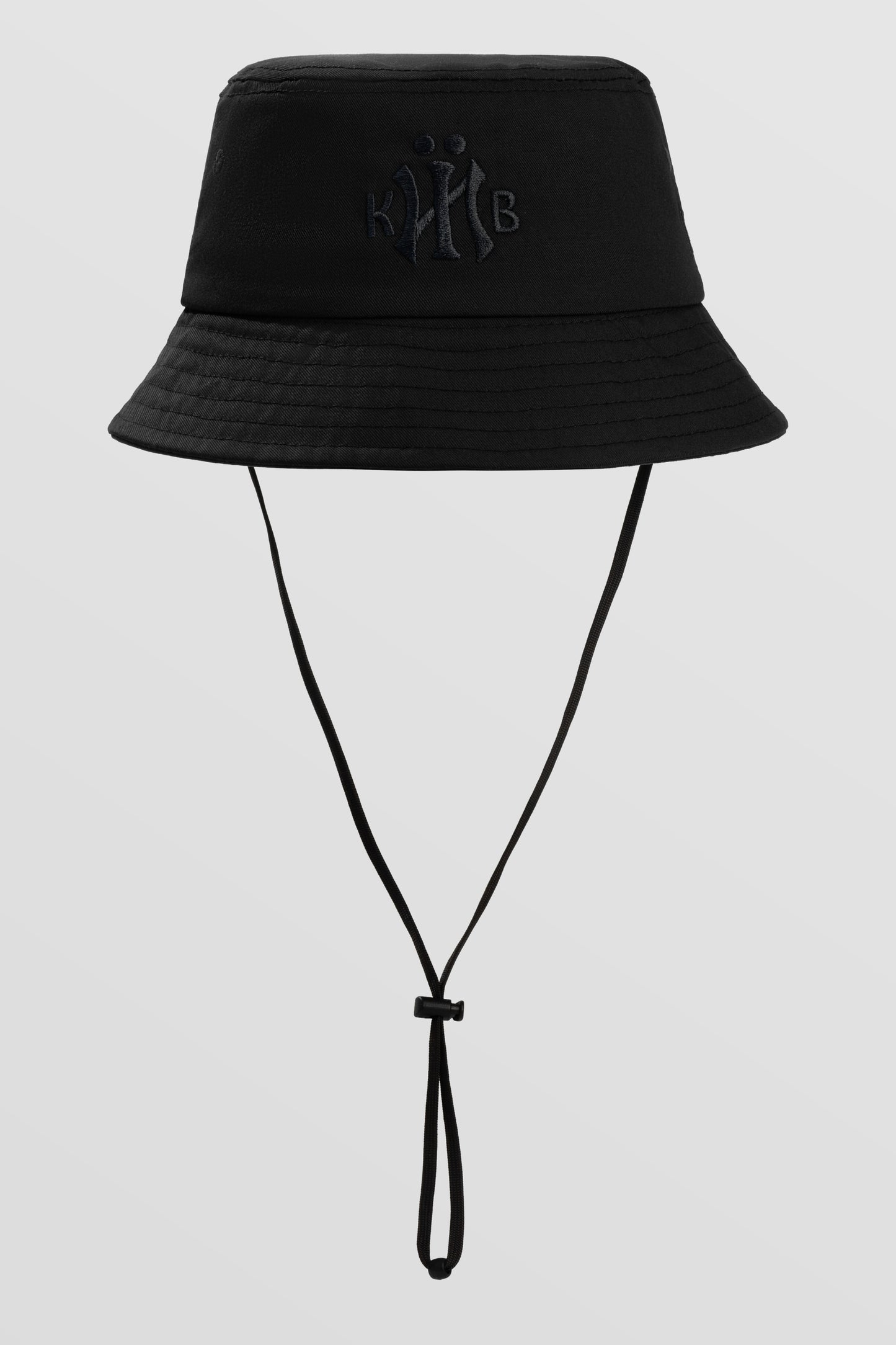 KYIV Bucket Hat Black Tonal