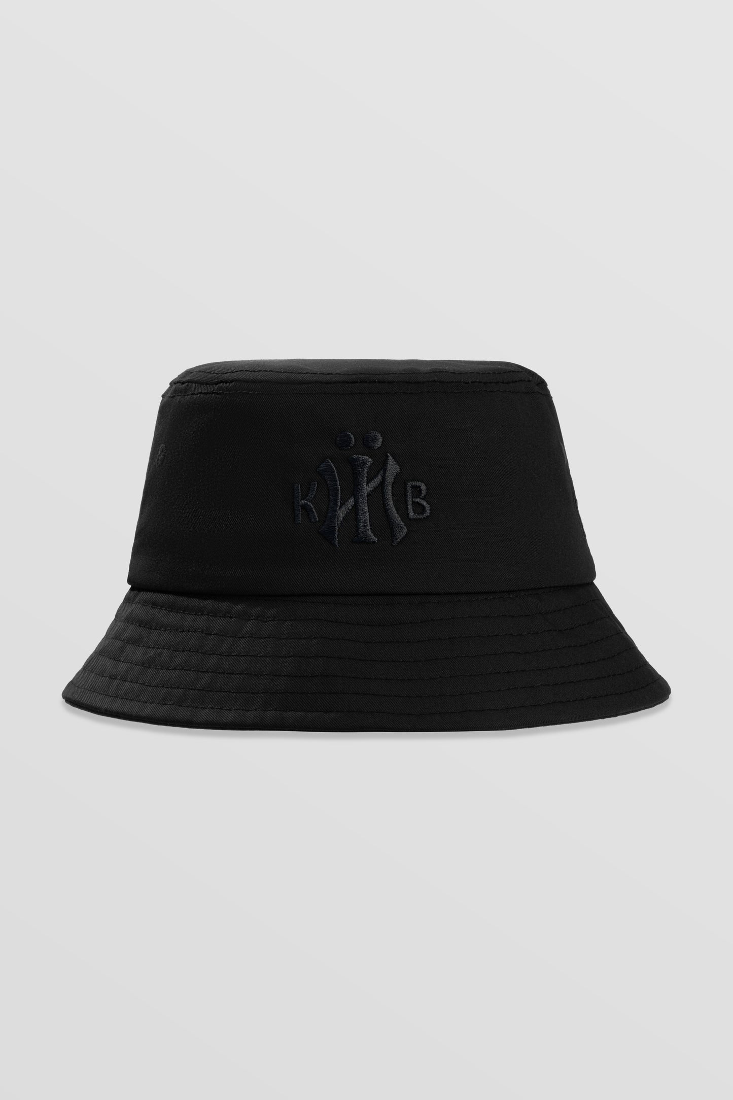 KYIV Bucket Hat Black Tonal
