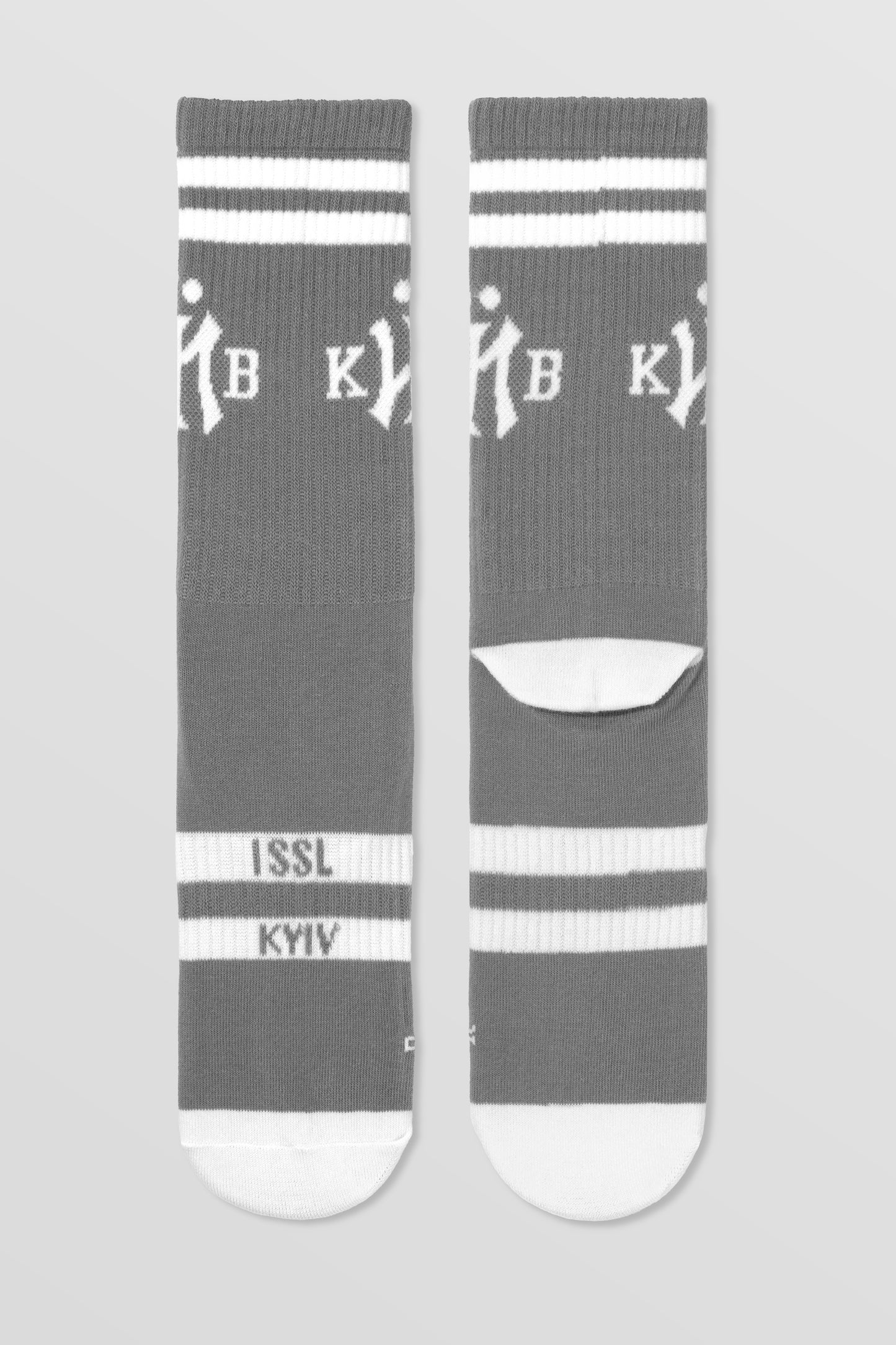 KYIV Socks Crew Gray