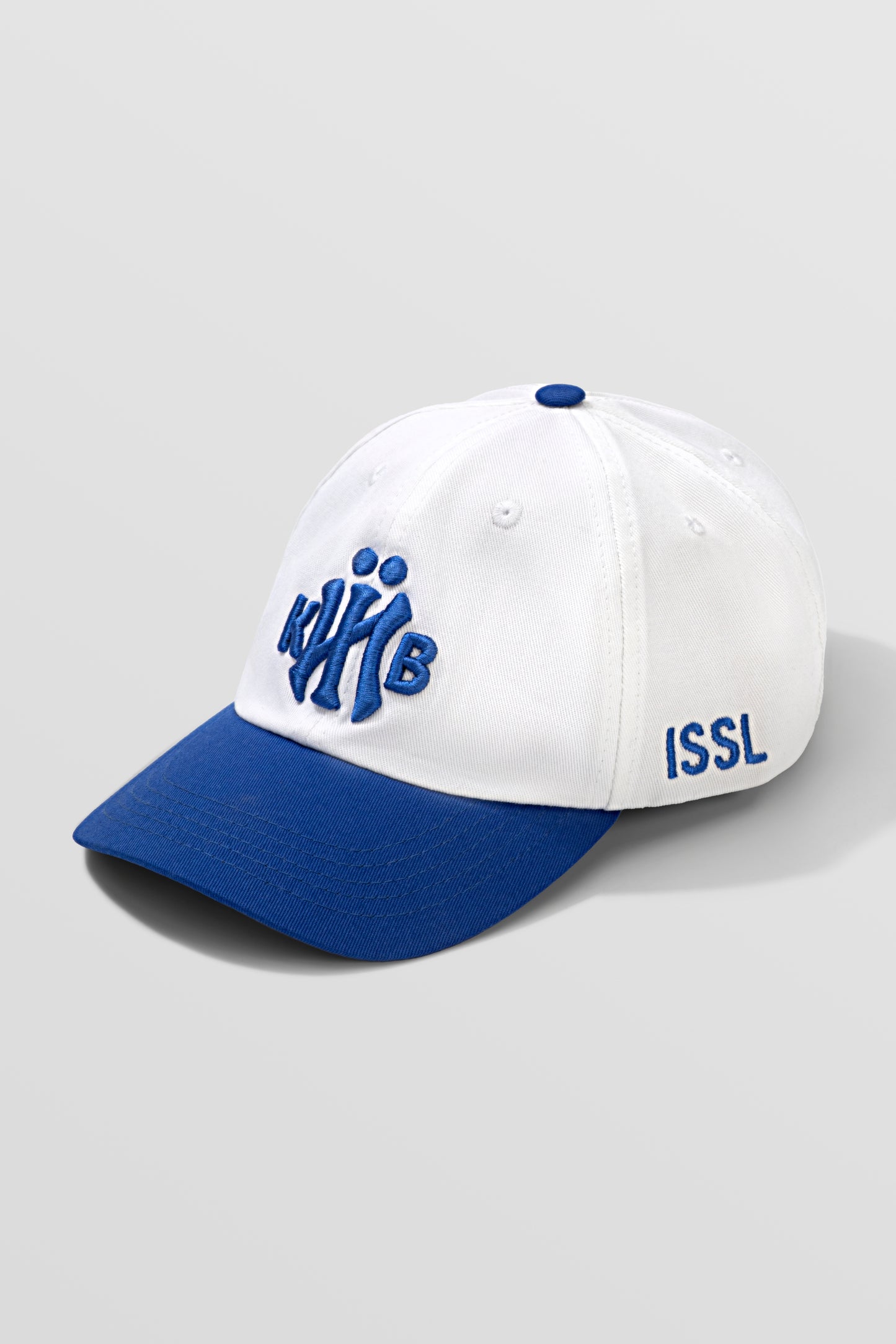KYIV Dad Cap White Royal Blue