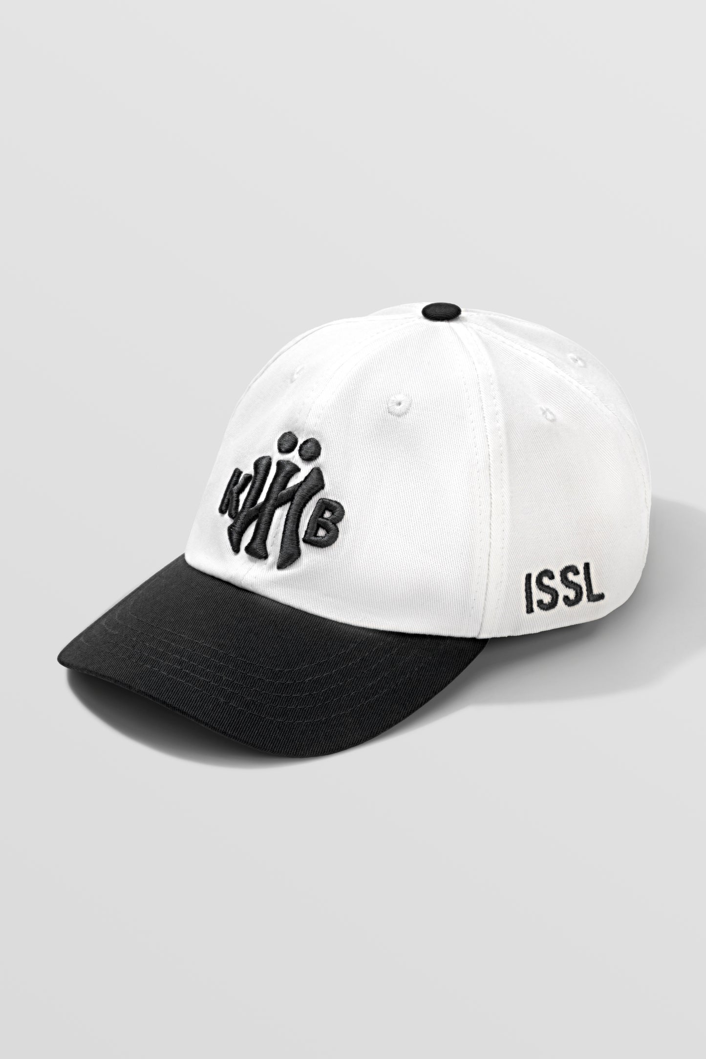 KYIV Dad Cap White Black