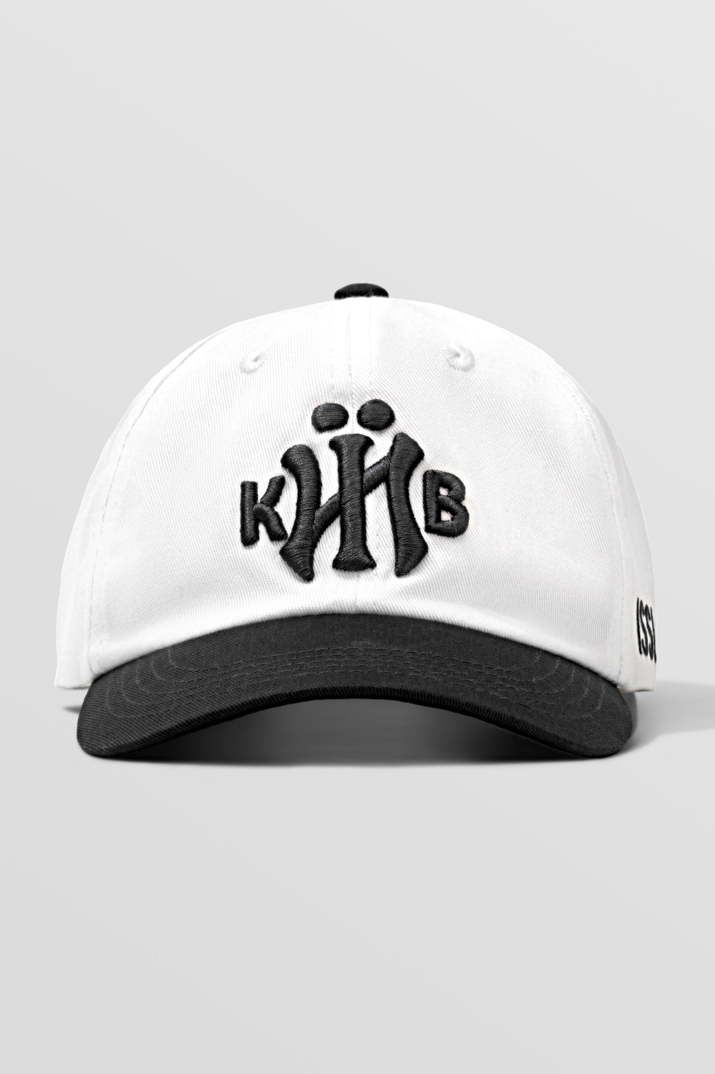 KYIV Dad Cap White Black