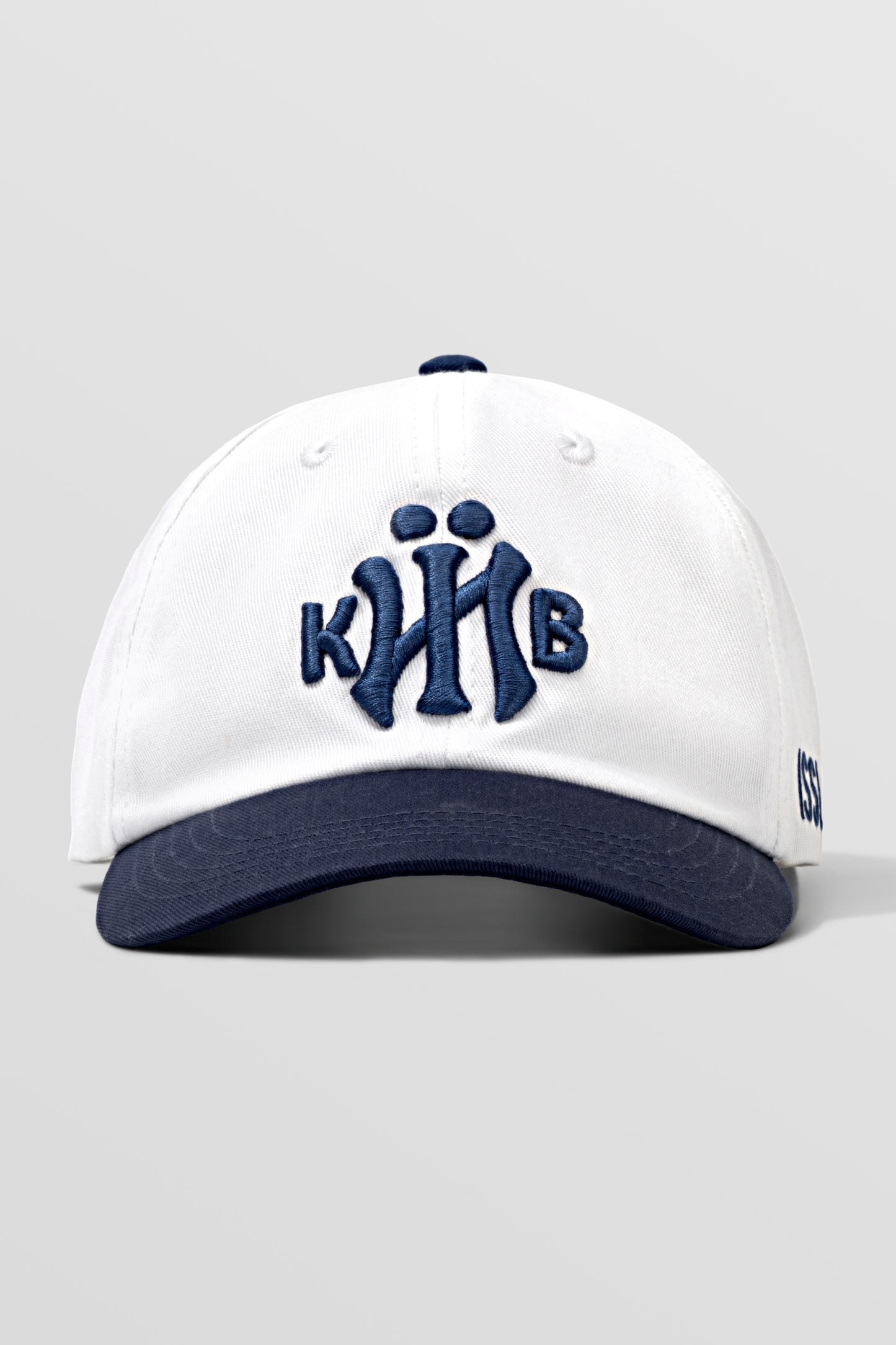KYIV Dad Cap White Navy