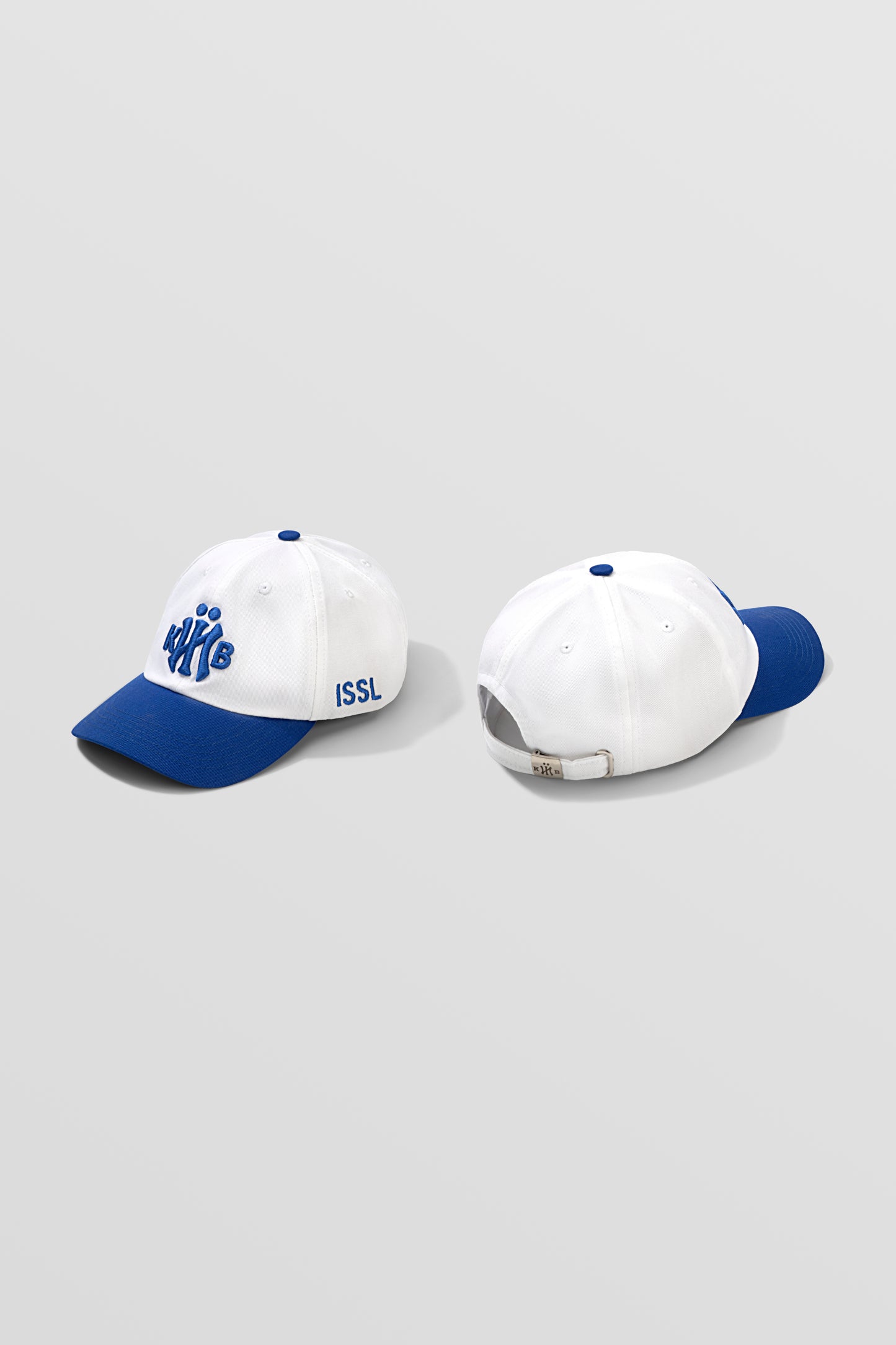 KYIV Dad Cap White Royal Blue