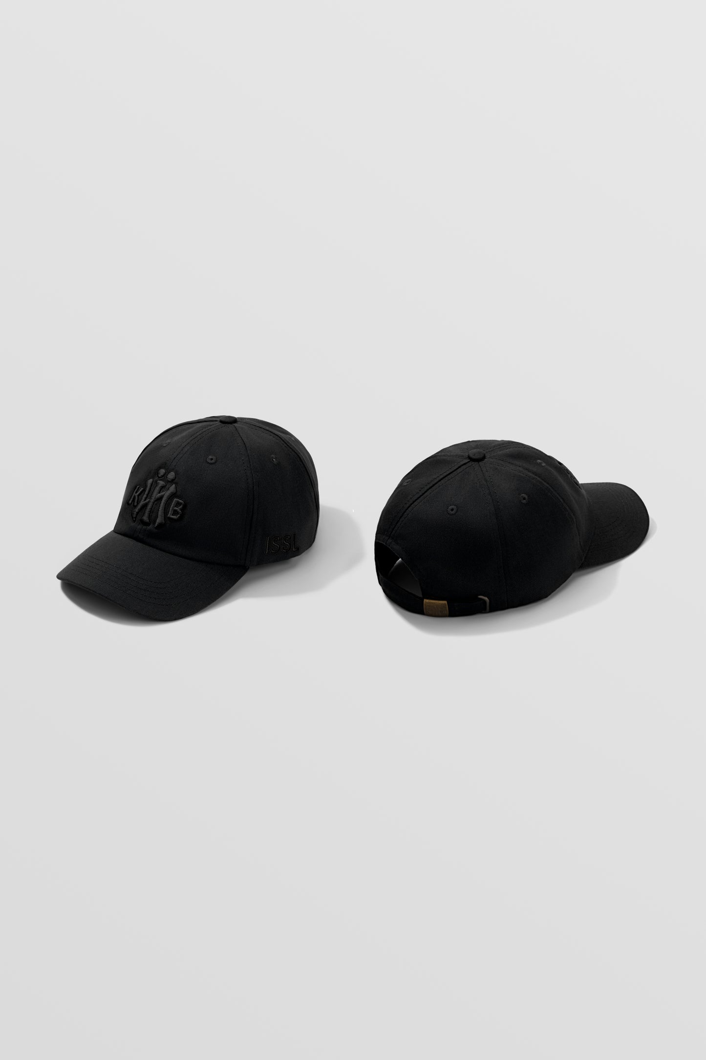 KYIV Dad Cap Black on Black