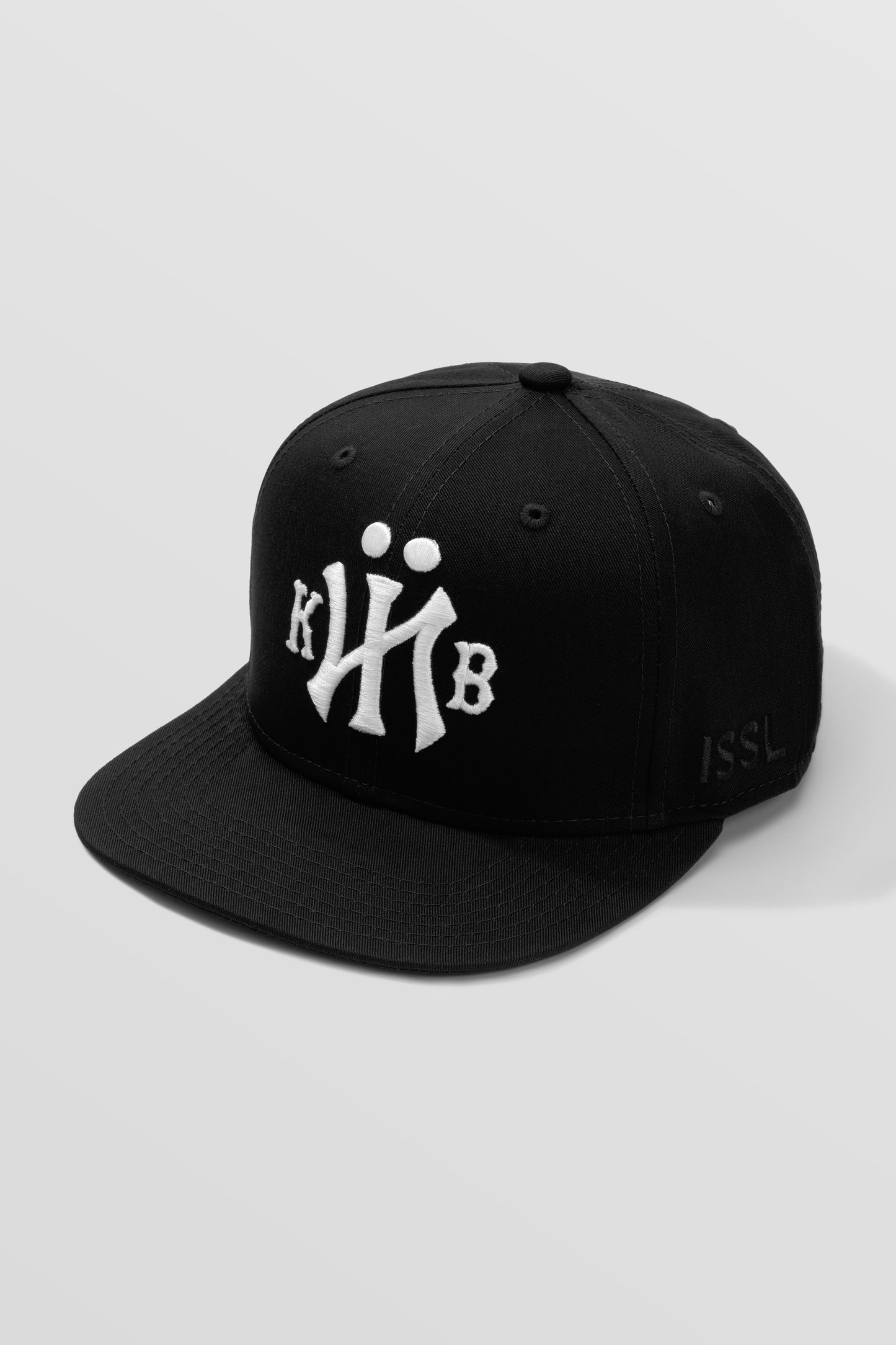 KYIV Snapback Cap Black White