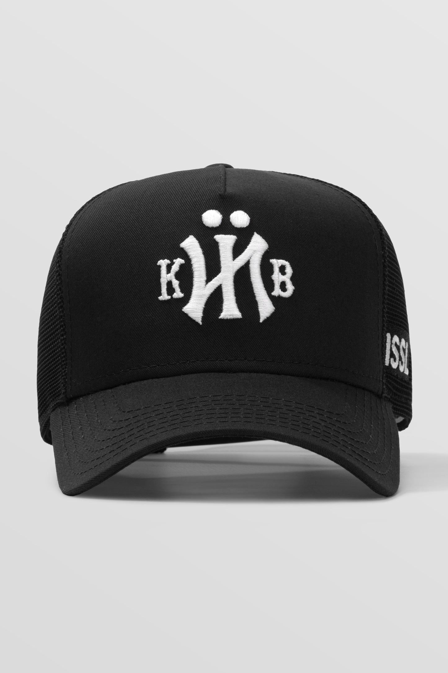 Кепка кИЇв з сіткою, тракер, чорна