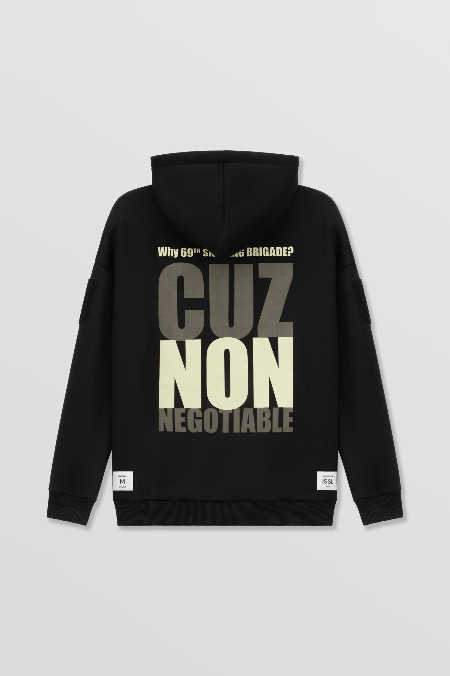 Худі Why 69th SB чорний