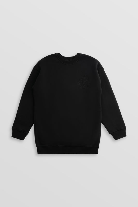 Світшот кИЇв теплий чорний