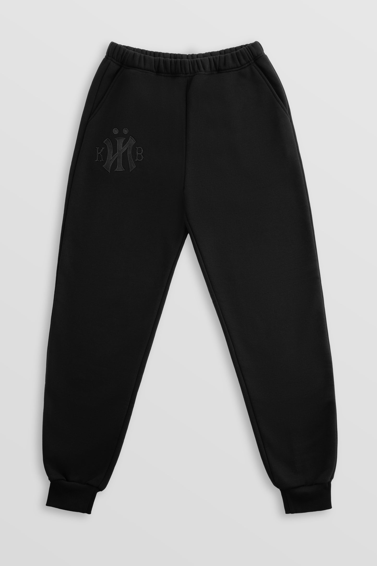 KYIV Brushed Fleece Pants Black