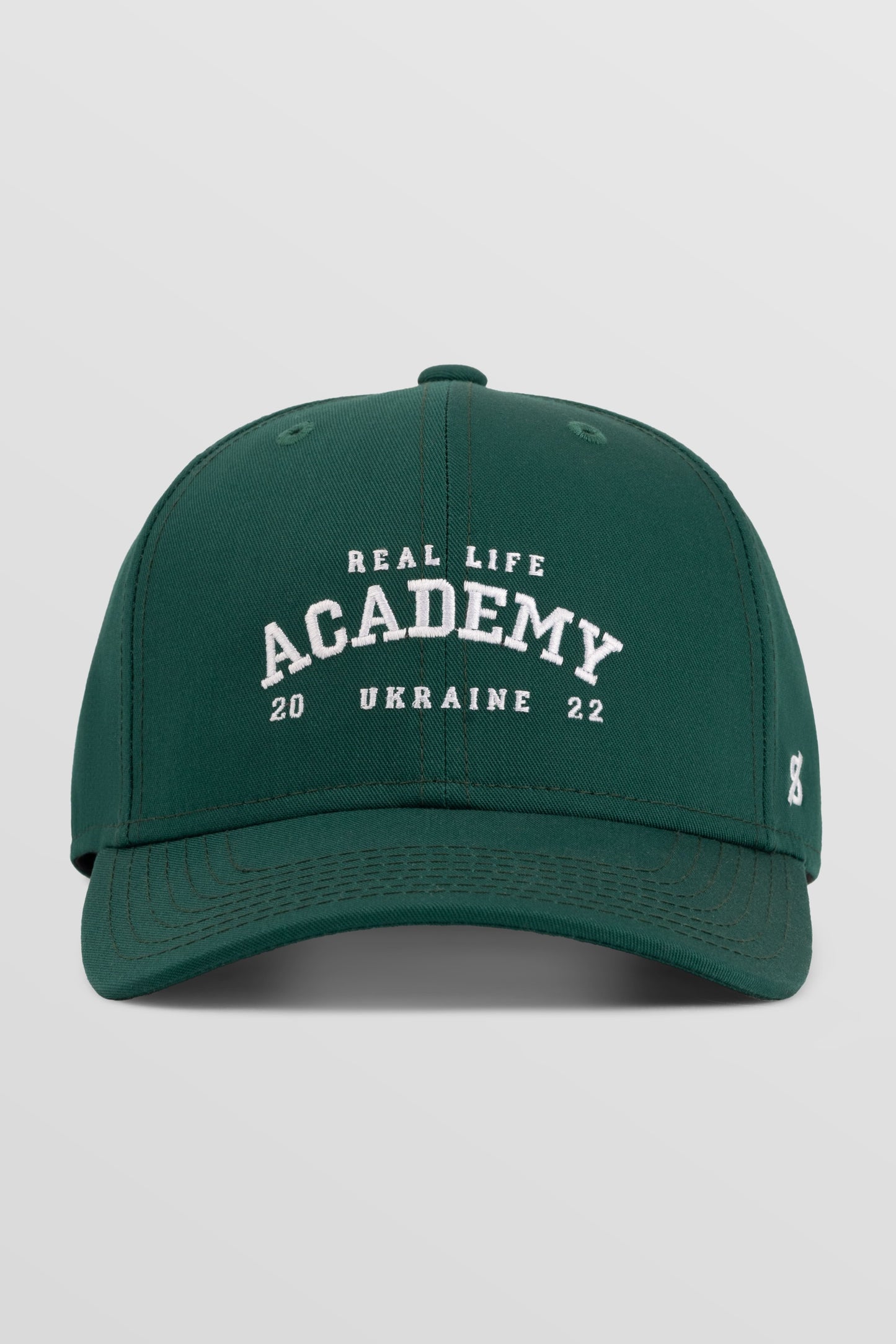 Кепка Real Life Academy класична зелена