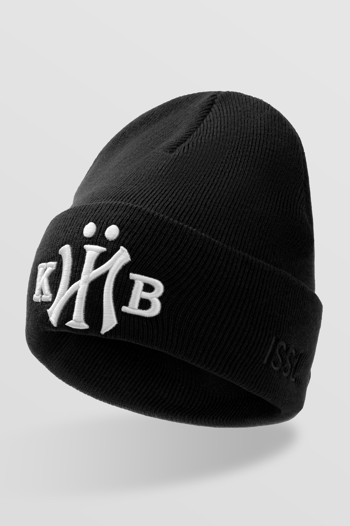 KYIV Classic Beanie Hat Black White