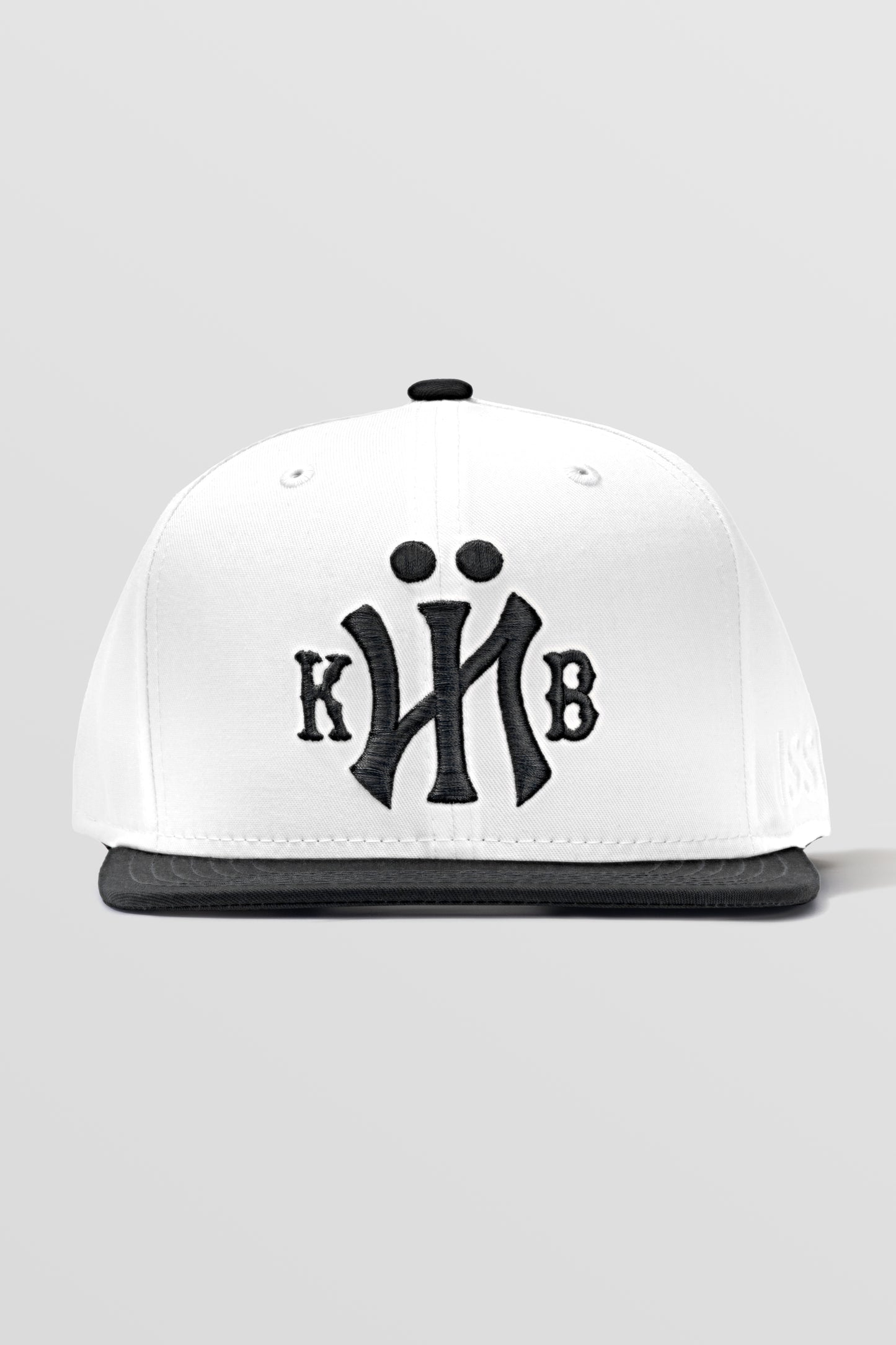KYIV Snapback Cap White Black