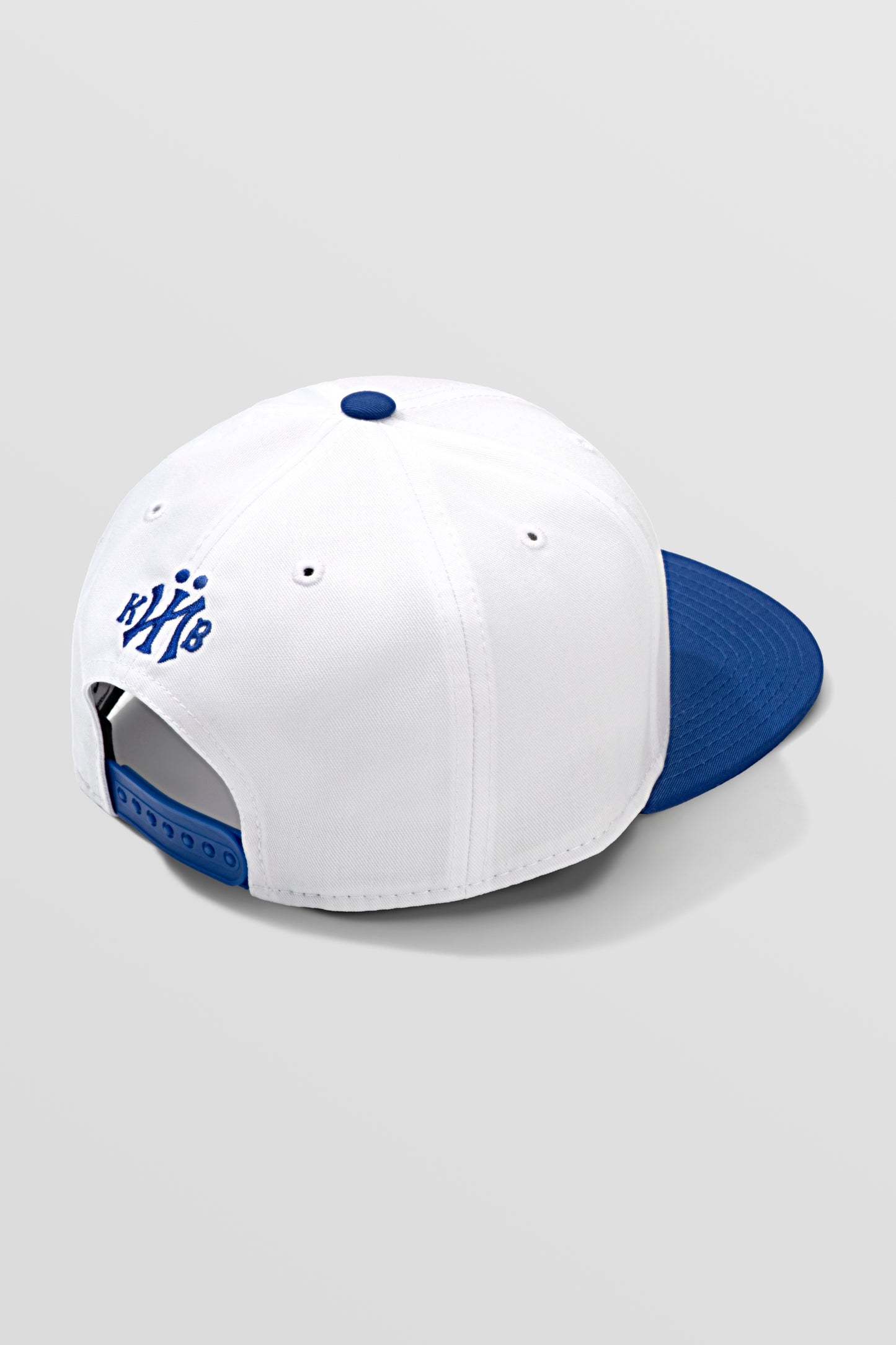 KYIV Snapback Cap White Blue