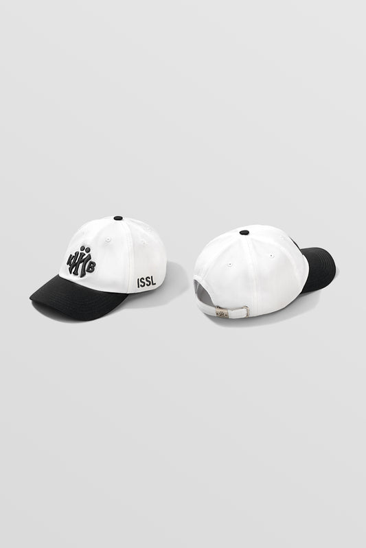 KYIV Dad Cap White Black