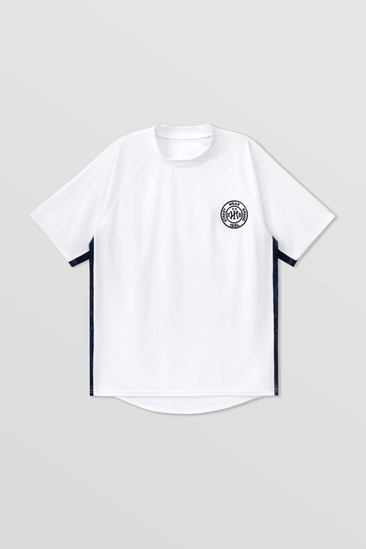 KYIV Sport Jersey Short Sleeve White Blue
