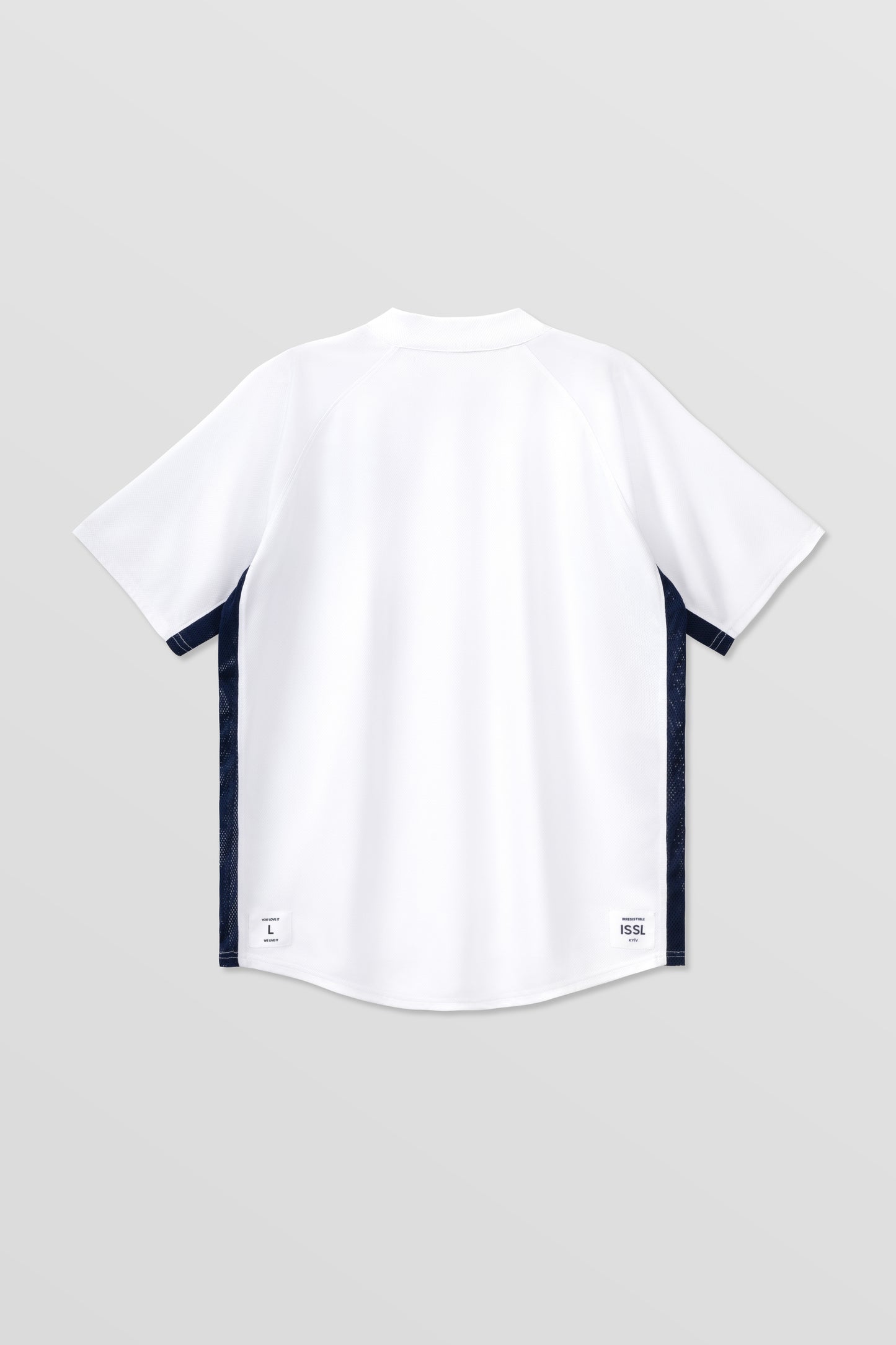 KYIV Sport Jersey Short Sleeve White Blue