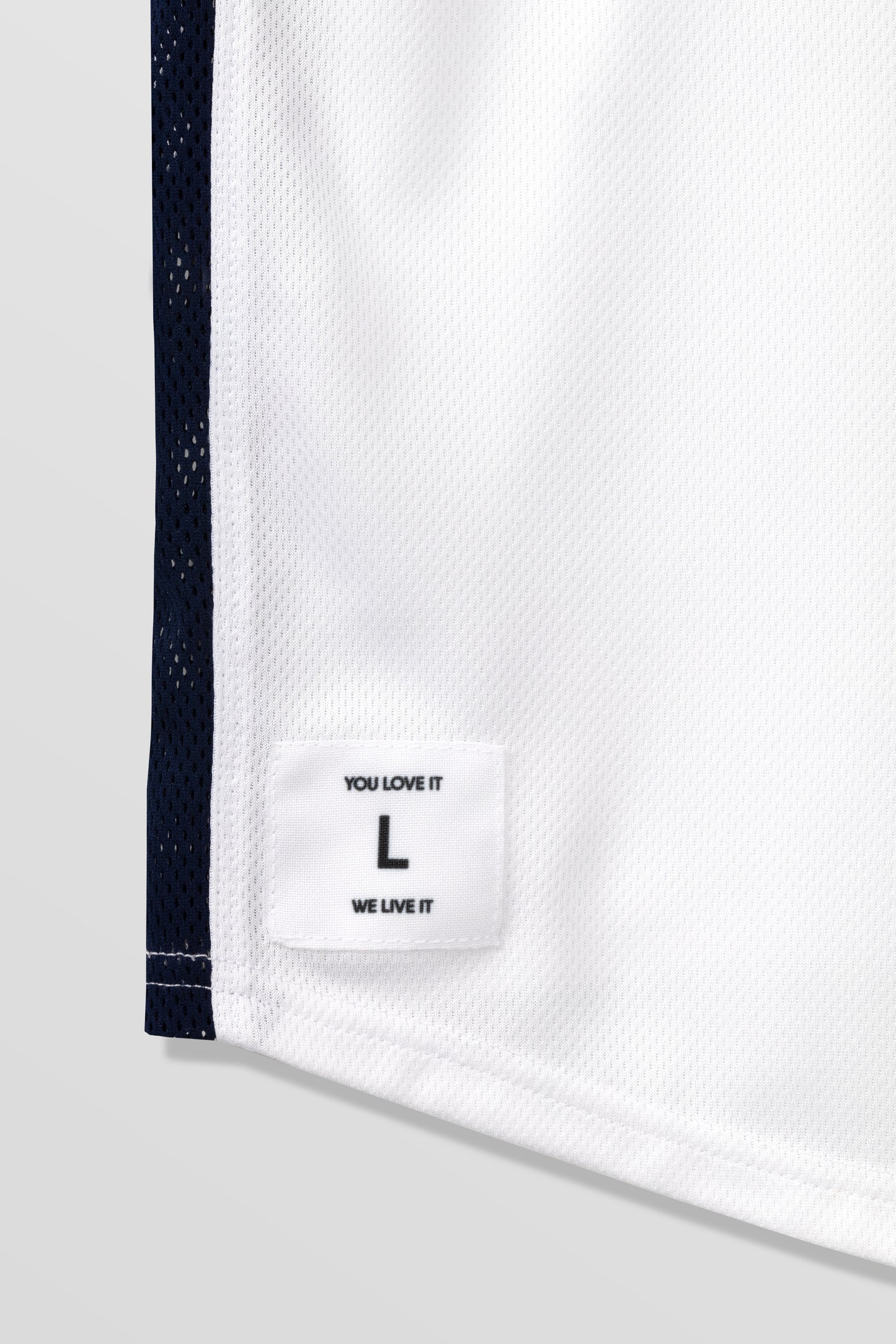 KYIV Sport Jersey Short Sleeve White Blue