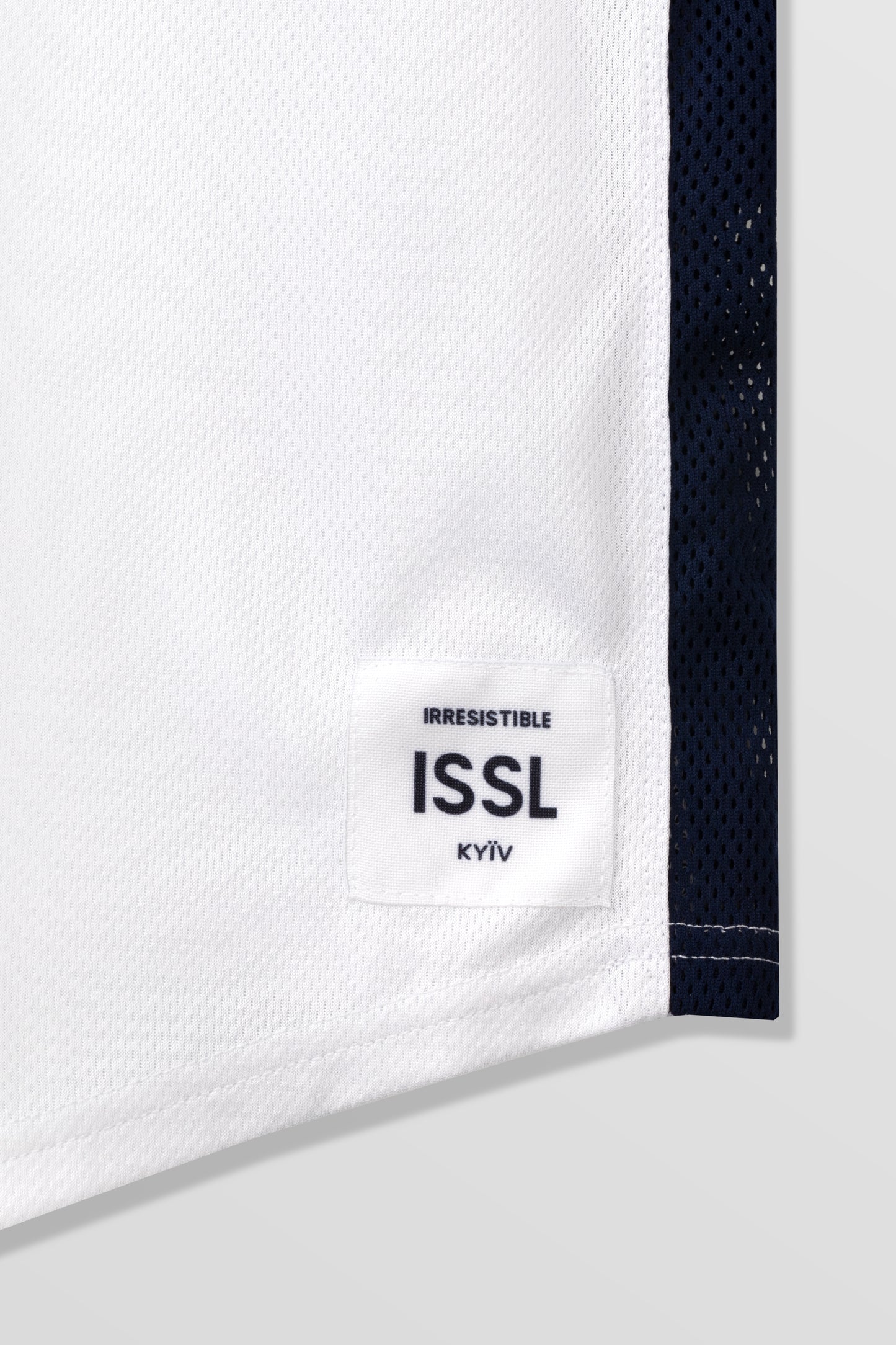 KYIV Sport Jersey Short Sleeve White Blue