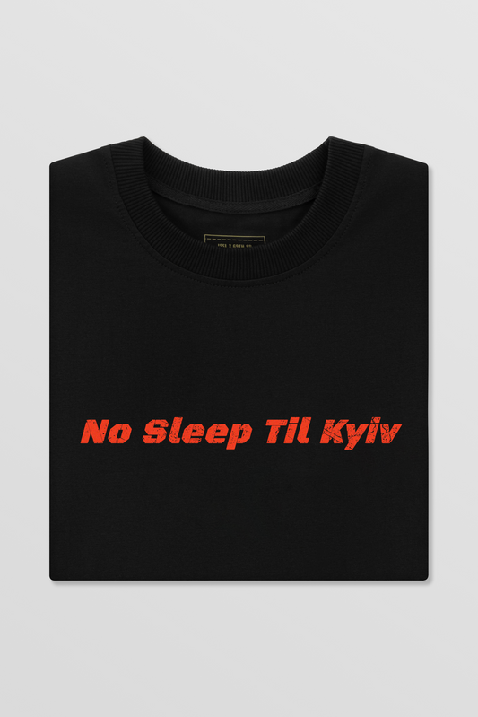 NAFO No Sleep till Kyiv T-Shirt Black